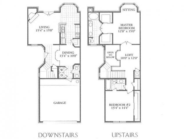 Floorplan - Miramar Townhomes