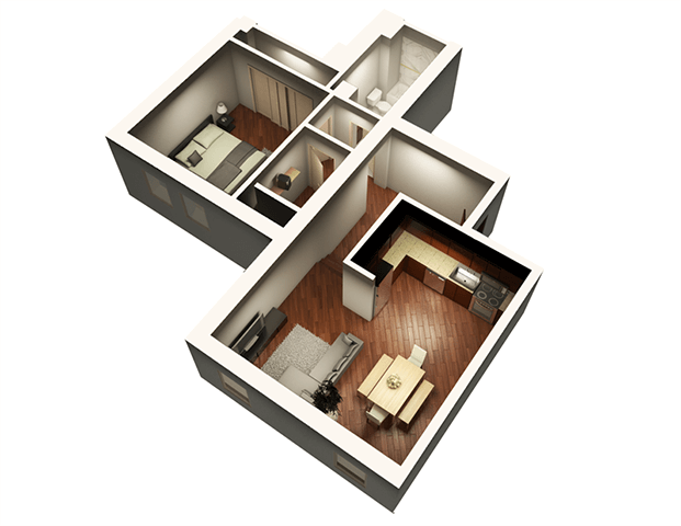 Floorplan - Somerset Place Apartments