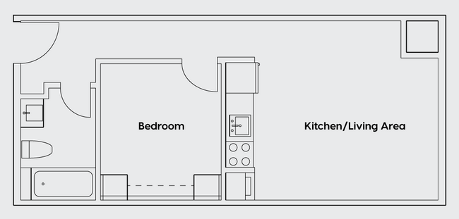 1 bedroom - SOLO on Chestnut - 4233