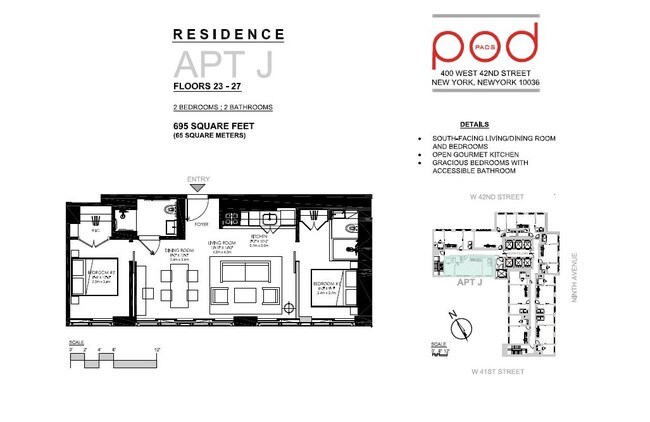 Floorplan - Pod Pads NYC