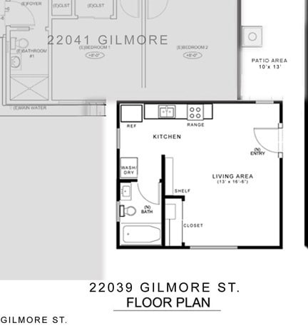 Floor Plan - 22039 Gilmore St
