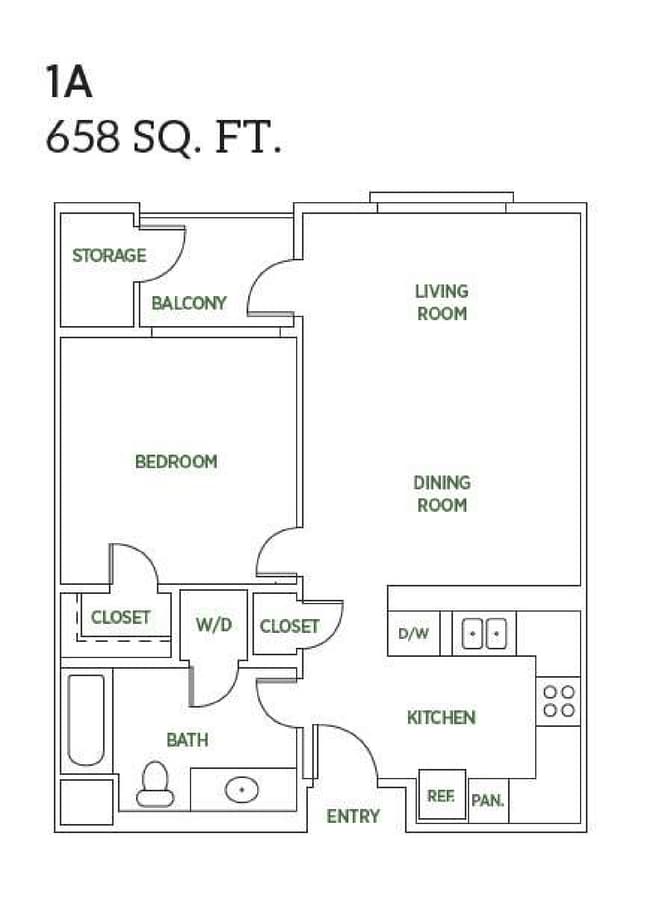 Floorplan - mResidences Mountain View