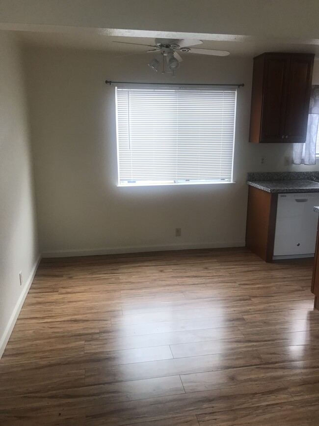 Laminate floors Dining , Kitchen and Living Room - 420 N Maple Ave