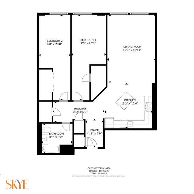 Floorplan - Clinton Street Lofts