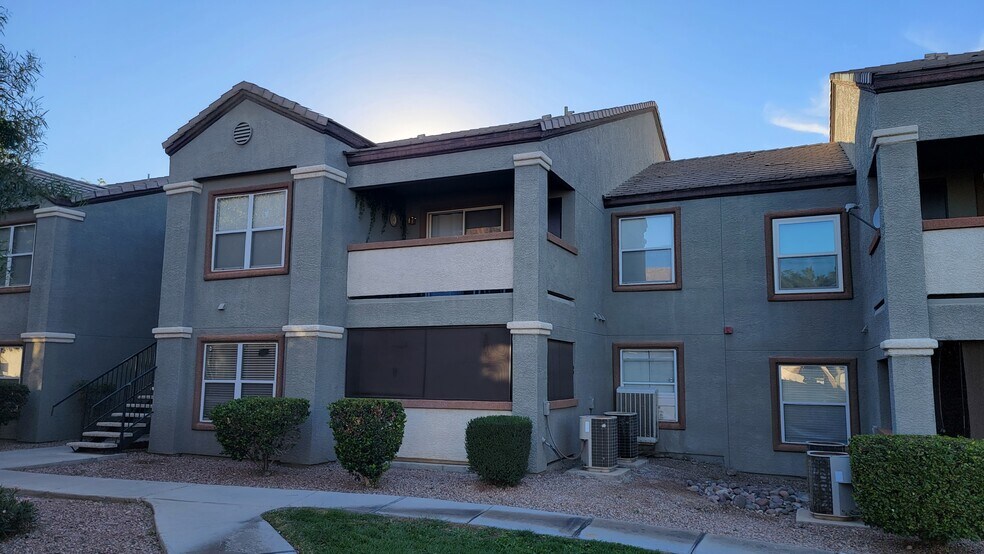 Patio from Grassy Area - 555 E Silverado Ranch Blvd