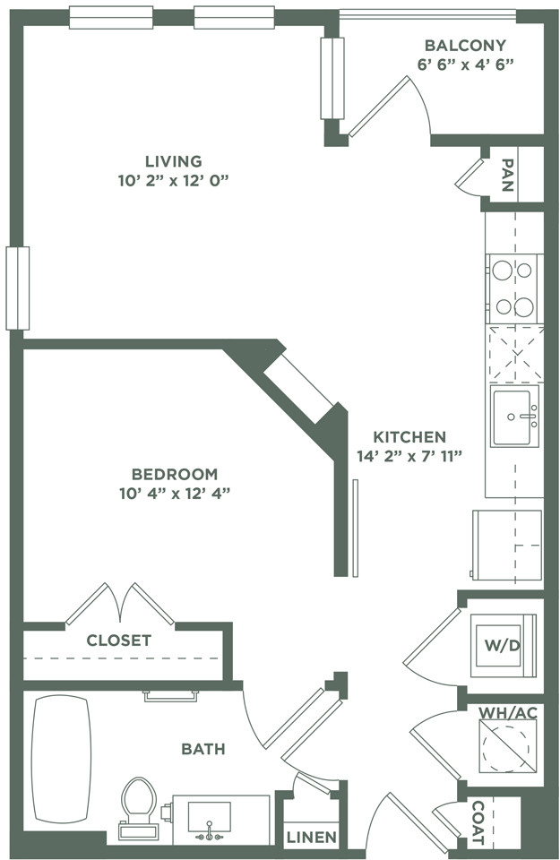 Floorplan - The Baldwin at St. Paul Square