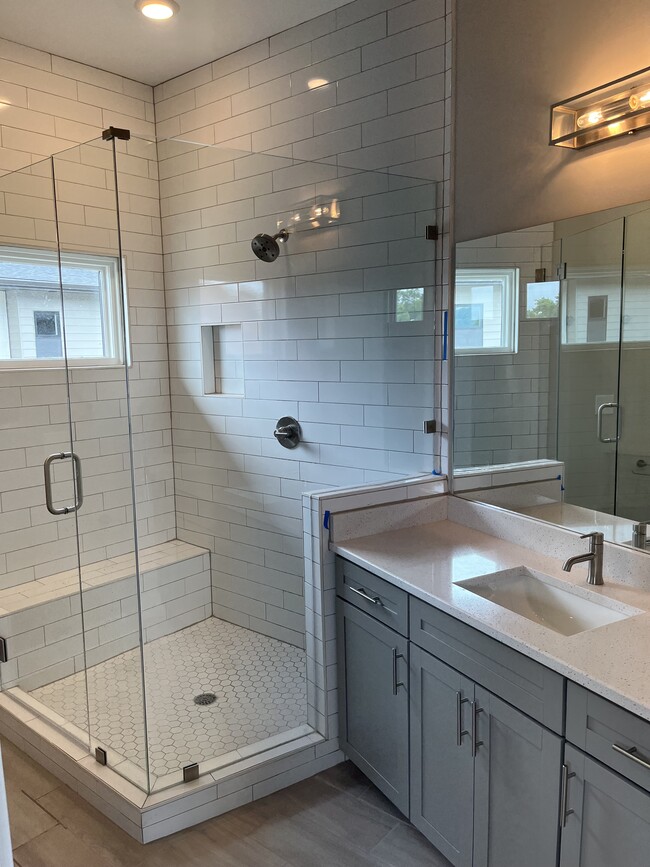 Master Bath with Two Sinks - 697 Burnside Pl