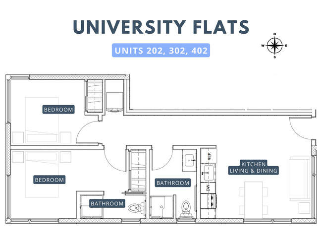 Floorplan - University Flats