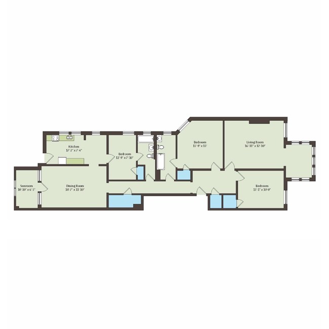 Floorplan - 5229 S. Drexel Avenue