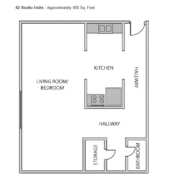 Studio Units - Fellowship Manor