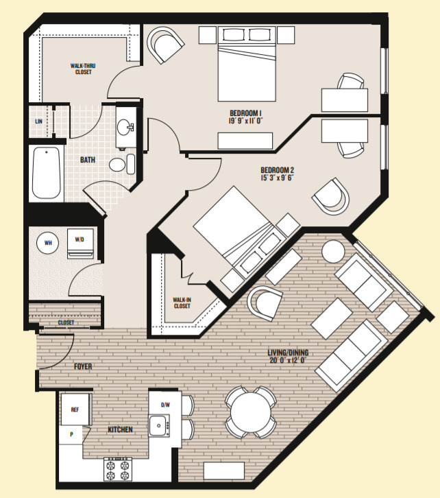 Floorplan - Palladian at Rockville Town Square