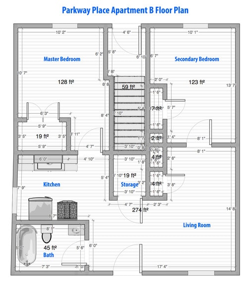 Floor Plan - 101 Parkway Ave
