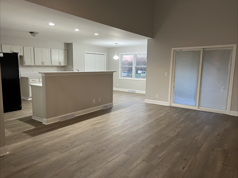 Living room, dining room and kitchen - 4601 52nd Ave