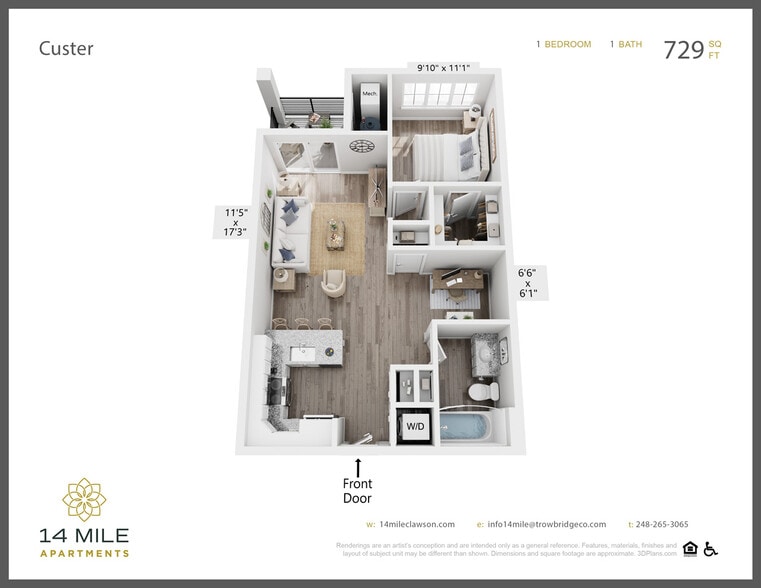 Custer - 14 Mile Apartments
