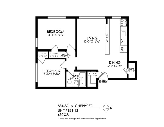 Floorplan - 831-861 Cherry