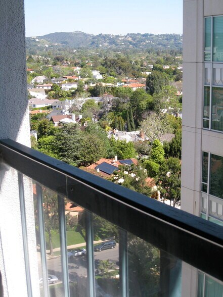 balcony view - 10747 Wilshire Blvd