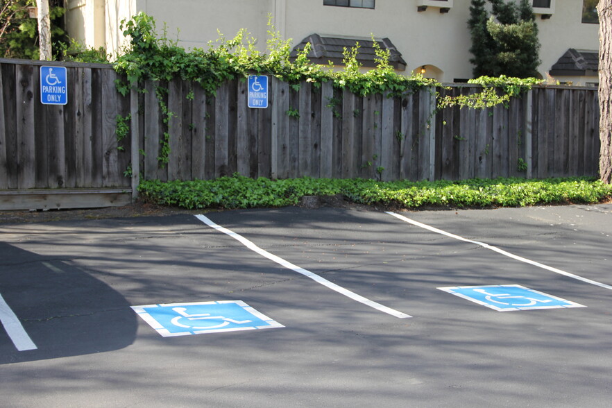 Handicap parking - 395 Sierra Vista Ave