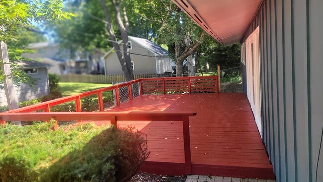 Partially shaded deck - 504 S Butterfield Rd.