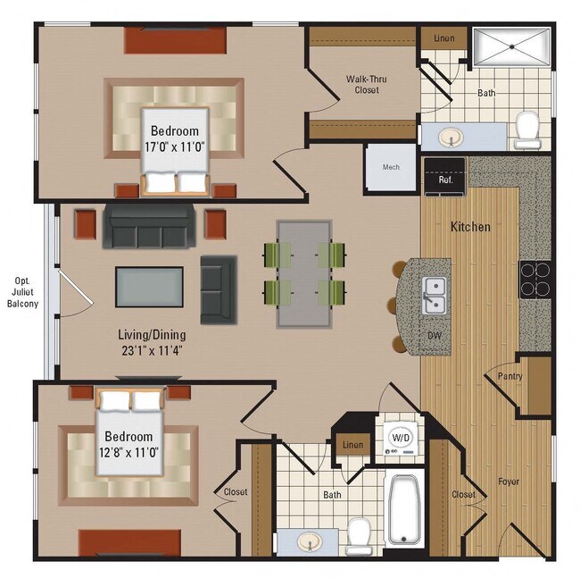 Floorplan - Windsor Leesburg