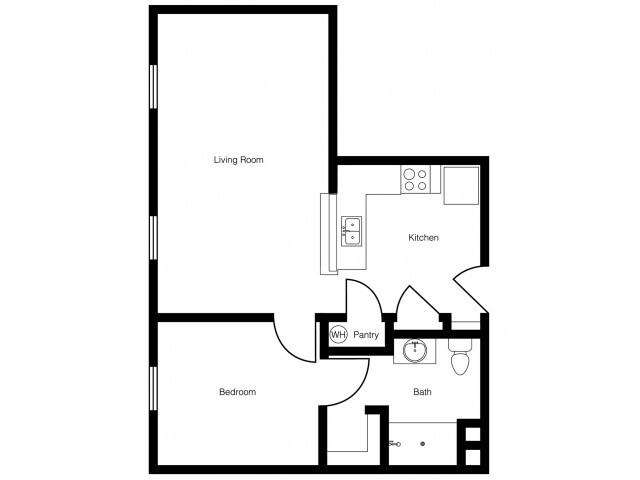 1 Bedroom Deluxe - Homestead Village Grove City - Active Livi...