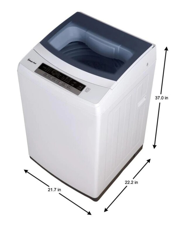 New washer (dimensions) - 137 E 755 S