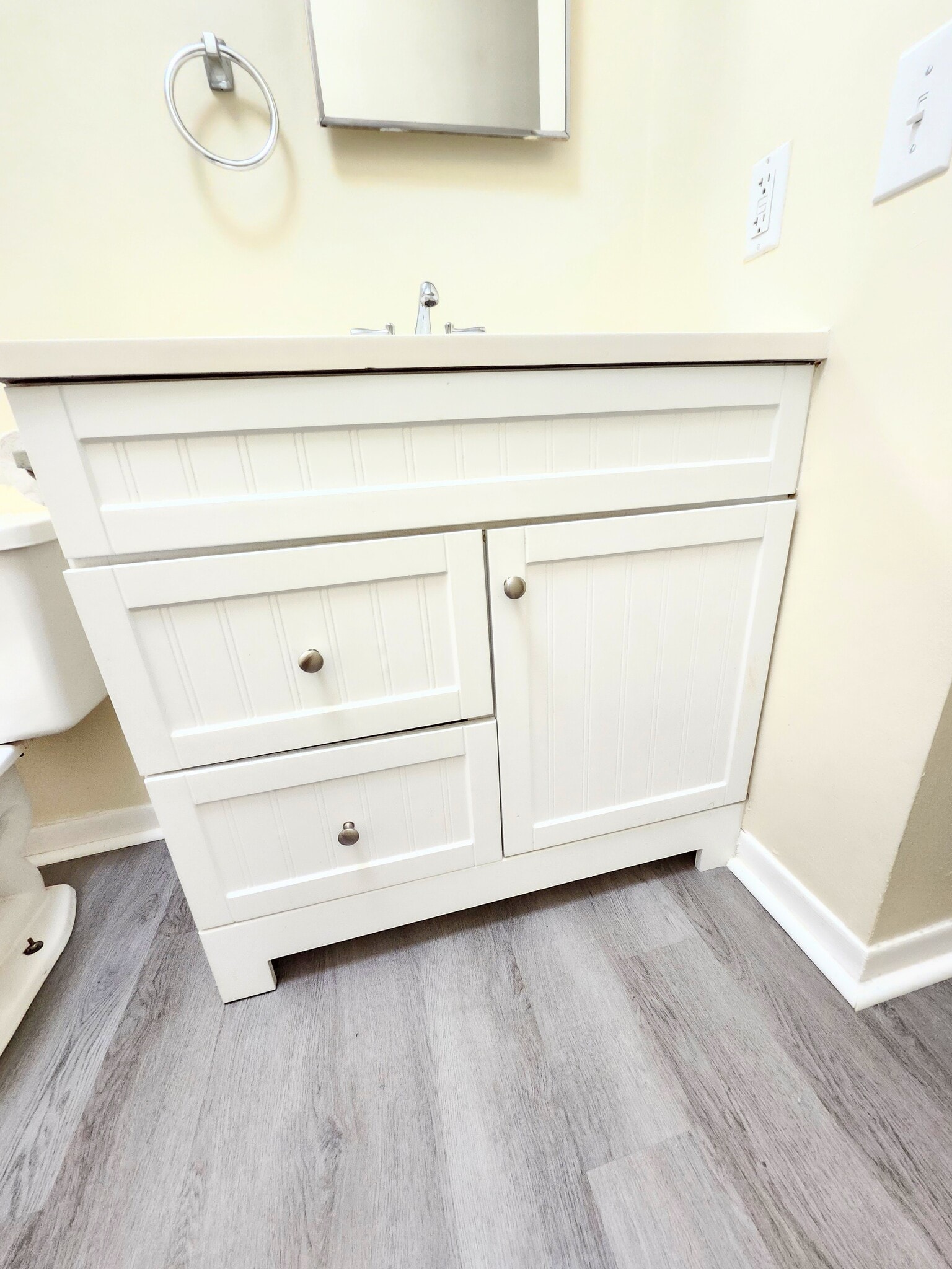 New vanity - 5230 Beach Dr