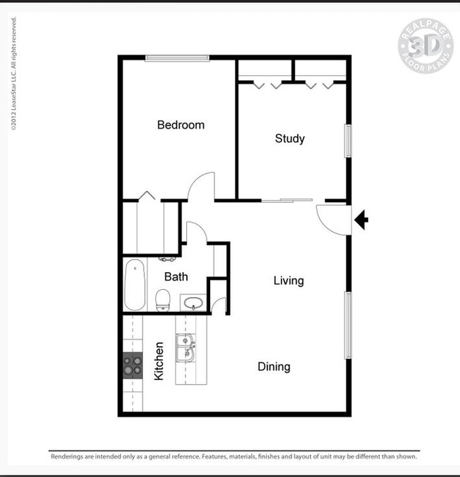 Floorplan - Villa Marina Apartments