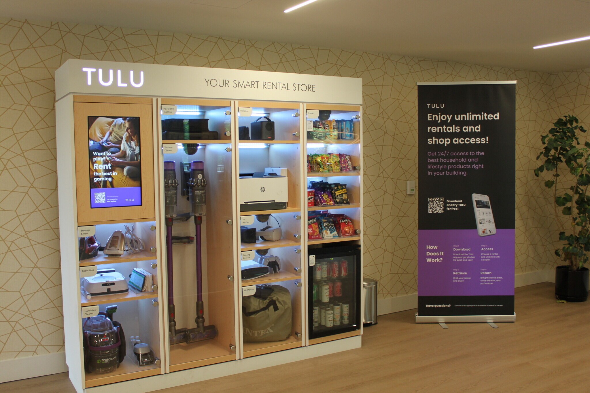 TULU micro-bodega to rent essentials as needed - 125 Cambrian Way