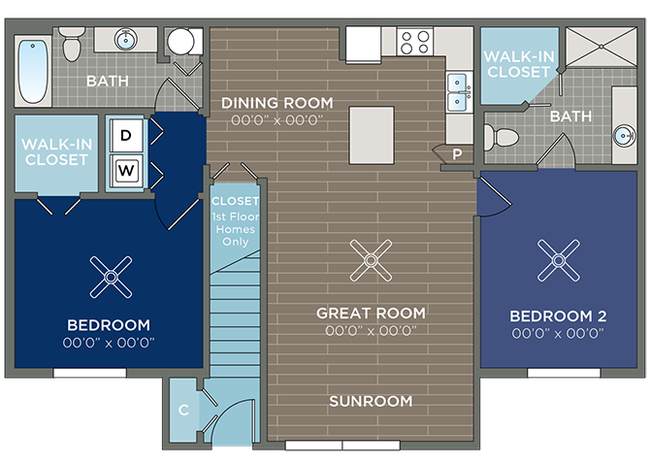 Floorplan - Courtyards at Estero