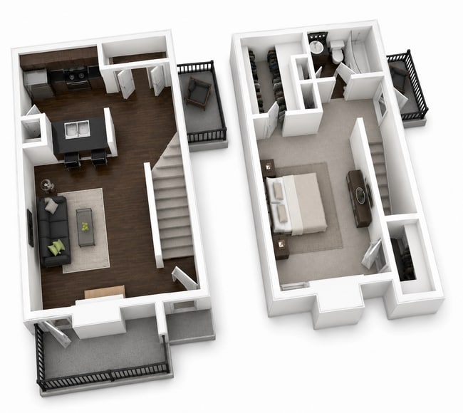 1C Excelsa 780sqft - Cedars at Ellington