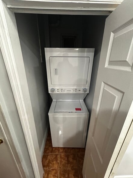 In unit washer and dryer - 100 Clarke Ave
