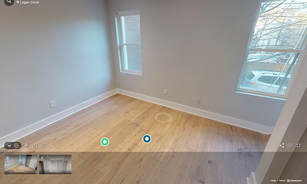 Bedroom 1 - 1015 P St NW