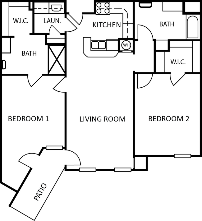 Floorplan - Columbia Colony Senior