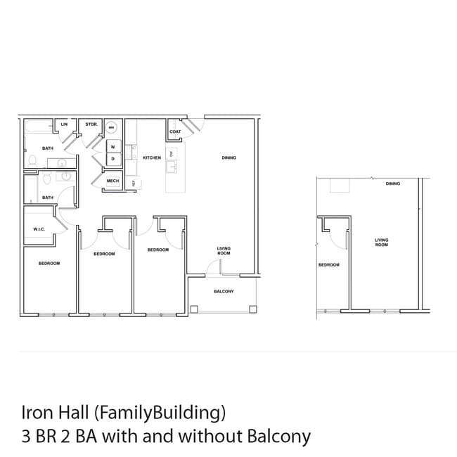 Floorplan - Foundry Square Apartments