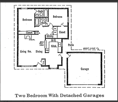 2BR/2BA - Hawthorn Place Townhomes