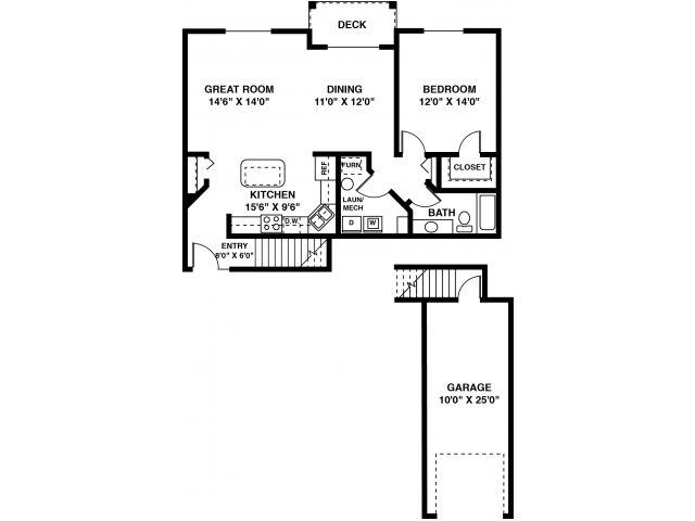 Floorplan - Raspberry Woods Townhomes