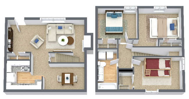 Primary Photo - 3 Bedroom Townhome- All the Space You Need...