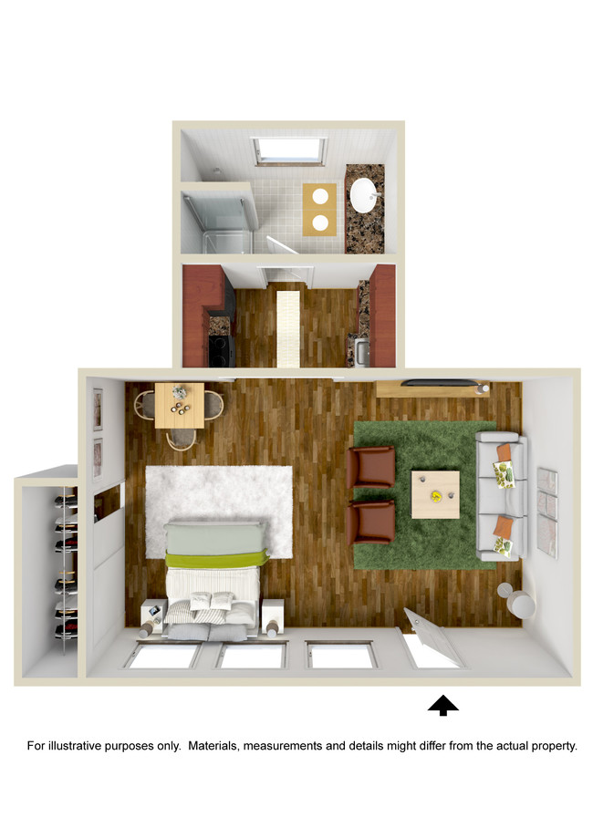 Floorplan - Baldwin Manor and Windsor Manor Apartments