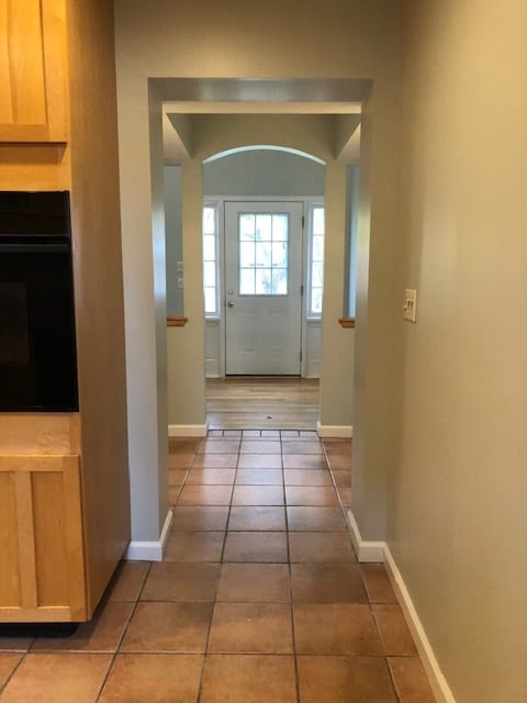 hallway from to kitchen to foyer - 14 Locust St