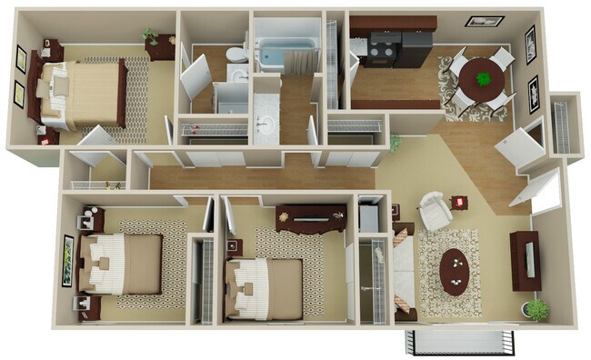 Floorplan - Arvada Village Apartment Homes