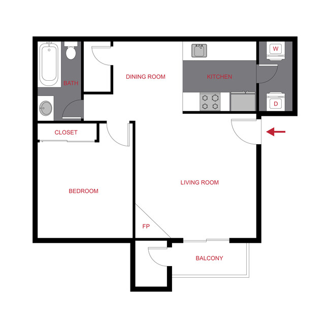 Floorplan - Hadley