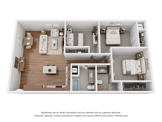 Floorplan - Altoona Towers