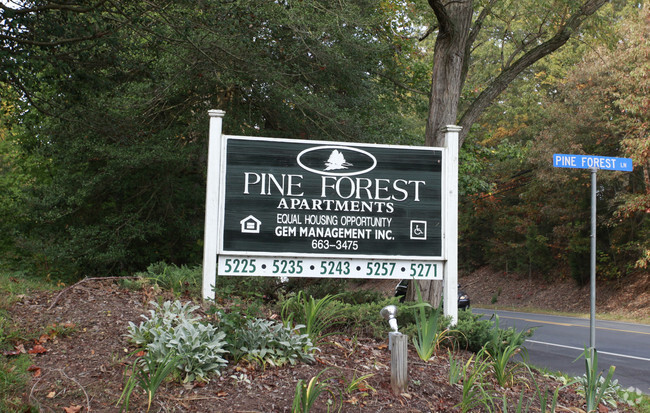 Signage - Pine Forest Apartments