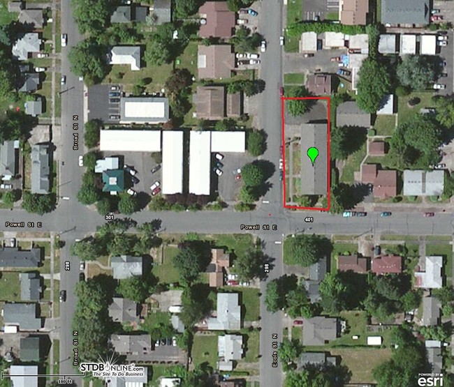 Aerial Photo - Saxony Apartments