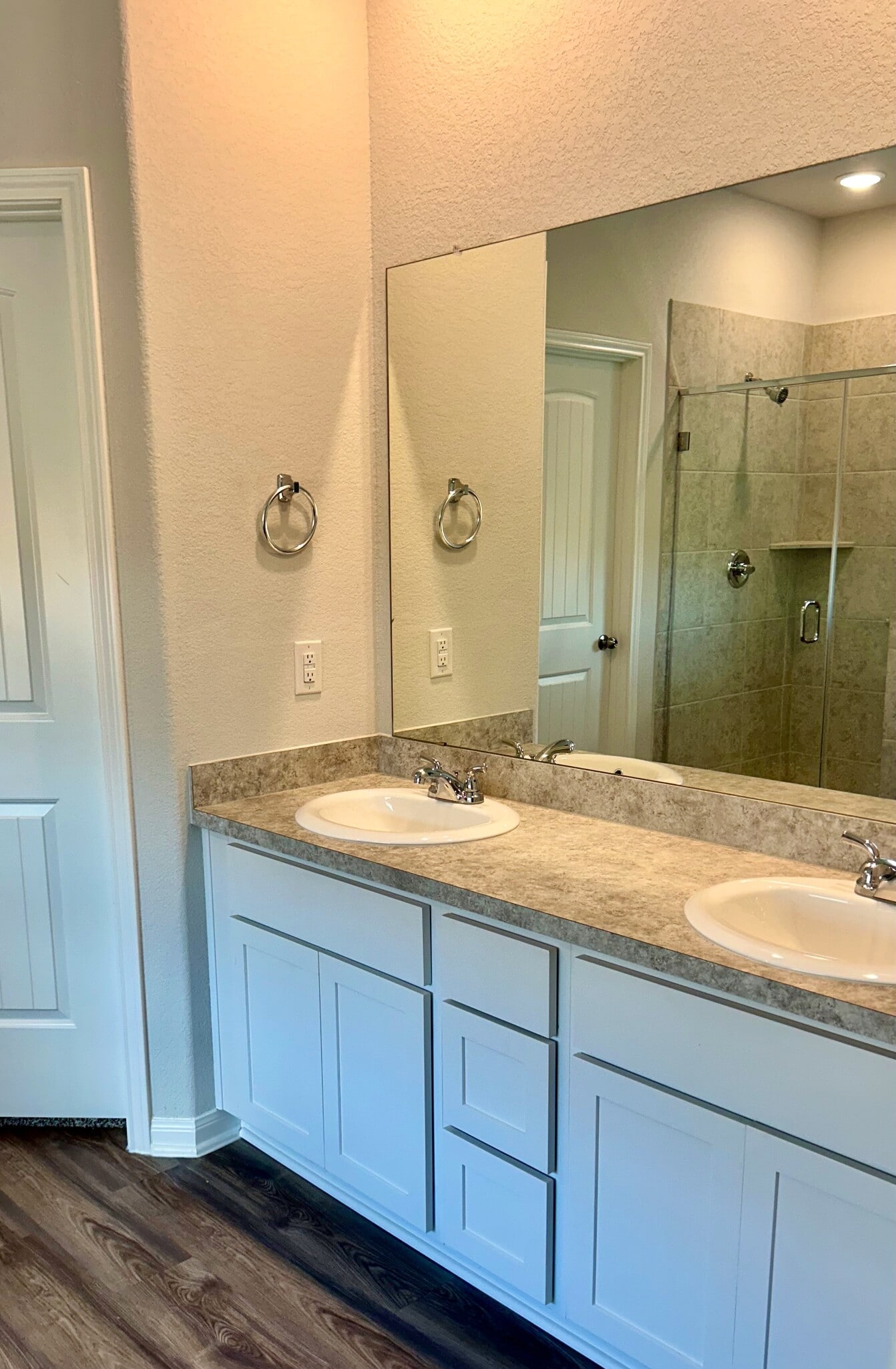 The master bath features double sinks and plenty of storage! - 509 Turtle Dove Dr