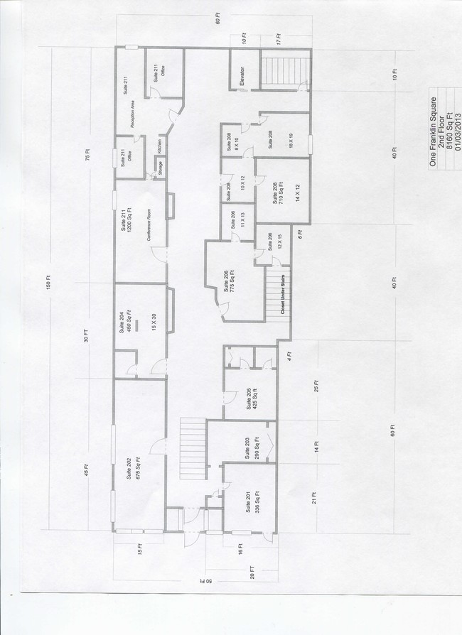 Floorplan - One Franklin Square