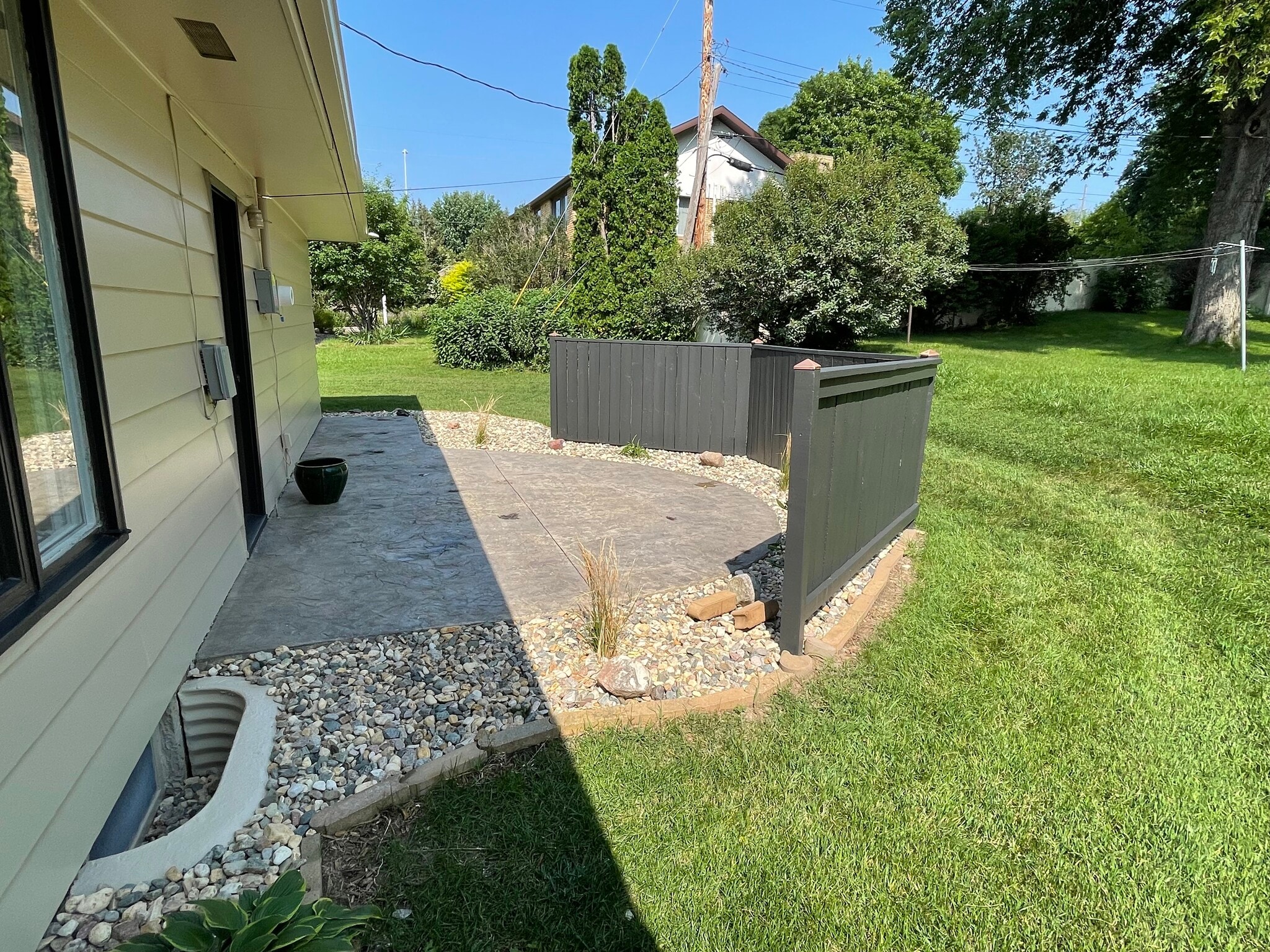 Back patio - 1208 E 30th St