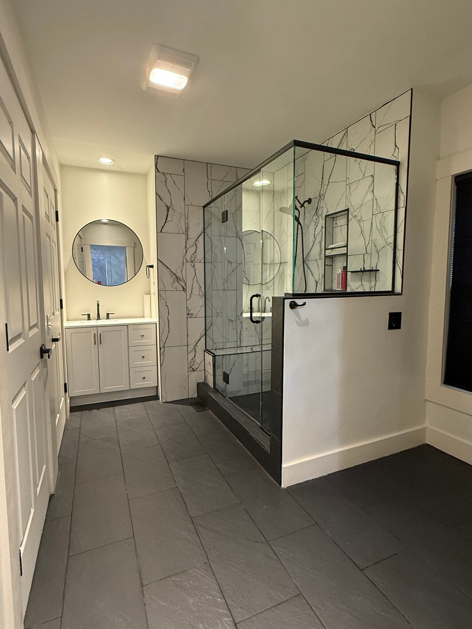 Primary Bathroom recently fully remodeld - 218 Brown St