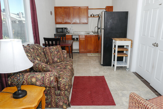 Apt Living/Dining Room and kitchen - 501 Holick Ave