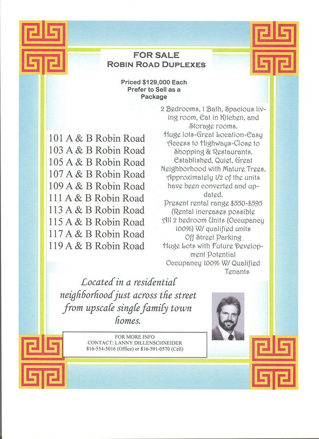 Marketing Brochure/Flyer - Robin Hills